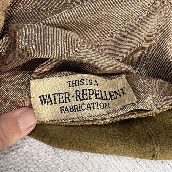 Eric Javits NY Green Newsboy Cap Beret Suede? Lined Slouchy Hat Tam - Picture 6 of 6